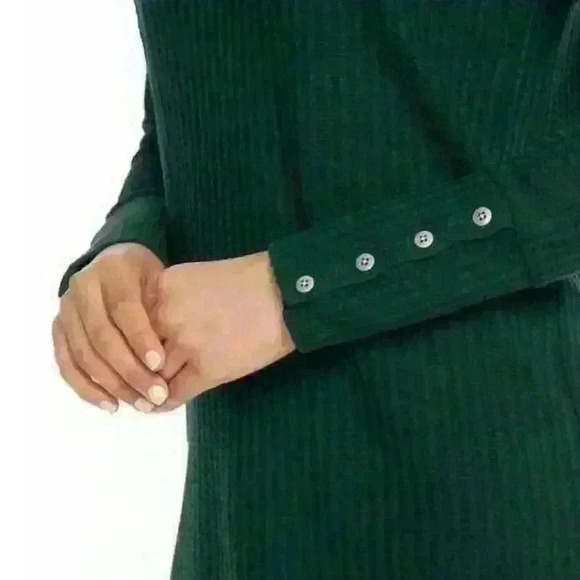 Chaser Waffle Knit Thermal Long Sleeve Shirt Size Small. 4 Button Sleeves. - Picture 4 of 9